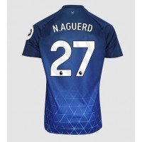 Camisa de time de futebol West Ham United Nayef Aguerd #27 Replicas 3º Equipamento 2023-24 Manga Curta